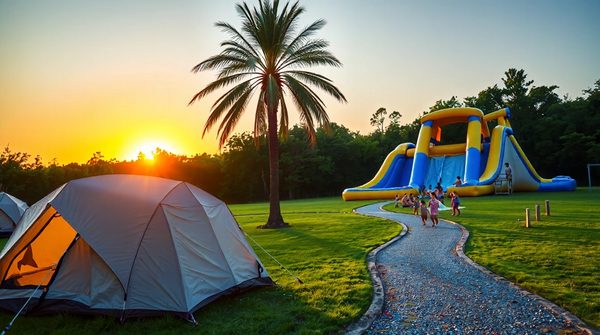 Les campings avec parcs aquatiques : bien plus qu'un été !