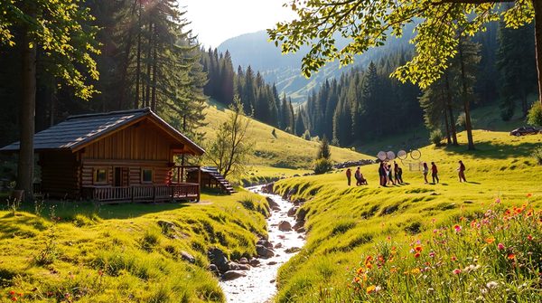 Séjournez au camping en auvergne : nature et activités au cosycamp